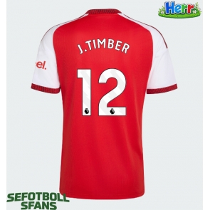 Arsenal Jurrien Timber #12 Hemmatröja 2026-27 Kortärmad
